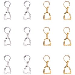 (52) Непрозрачная лаванда Латуни льда поручительств выбор щепотка, разноцветные, 10x5.5x3 мм, 4 мм внутренний долго, 3.5 мм ширина внутренняя, штифт: 0.8 мм, 150 шт / коробка