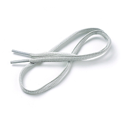 Light Grey Polyester Cord Shoelace, Light Grey, 52~54cm