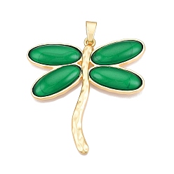 Матовый Золотой Цвет Стрекоза стойка покрытие сплав паве смола большие подвески, без свинца, без никеля и без кадмия, матовый золотой цвет, 80.5x79x8 мм, отверстие : 11.5x7 мм