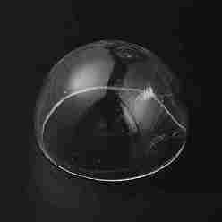 Прозрачный Купол дисплея из прозрачного стекла, растительный декор террариума, полукруглый, бутылка желаний для витрины своими руками, прозрачные, 25 мм, внутренний диаметр: 22.51 мм