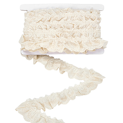 Желтая Старая Ткань  10 ярдов хлопчатобумажной ленты, с вышитым кружевом, Сердце Pattern, старое кружево, 1-3/4 дюйм (45 мм)