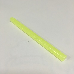 Champagne Yellow Hot Melt Plastic Glue Sticks, Use for Glue Gun, Champagne Yellow, 100x7mm, about 240pcs/1000g