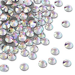 00030 200 Crystal AB Камни preciosa® crystal hotfix с плоской основой, чешский хрусталь, круглый(438 11 612 шатон роза вива 12 ®), 00030 200 кристалл аб, ss 12 (3~3.2 мм)