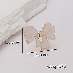 Золотой Кольца для пальцев из сплава с бантом для женщин, праздничный аксессуар, подарок, золотые