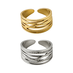 None 2 цвета 304 регулируемые манжеты из нержавеющей стали для женщин, 10 мм, внутренний диаметр: 17 мм, 1 шт / цвет