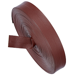 Кокосово-Коричневый 20м лента из искусственной кожи, аксессуары для одежды, кокосового коричневый, 1 дюйм (25 мм)