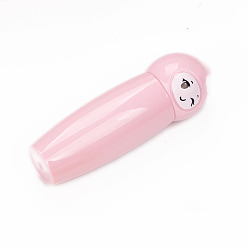 Pink Пластиковый ящик для швейных игл, швейные инструменты, кукла, розовые, 102x25 мм