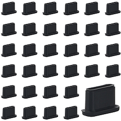 Oval 50шт. силиконовые мобильные пылезащитные заглушки, овальные, 5.5x9x3.5 мм