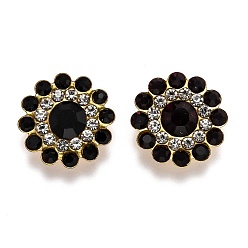 Реактивный Самолет Железа кабошонов, подходят плавающие подвески-медальоны, со стеклянными стразами, подсолнечника, струя, 9.5x5 мм