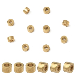 Без Покрытия 10 шт. Латунные распорные втулки, плоско-круглые, без никеля , сырой (без покрытия), 4x1.5 мм, отверстие : 1.5 мм