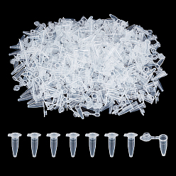 Прозрачный Пластиковая центрифужная пробирка, лабораторные принадлежности, прозрачные, 21.5x11.5x7.5 мм, внутренний диаметр: 5.5 мм, емкость: 0.2 мл (0.01 жидких унций)