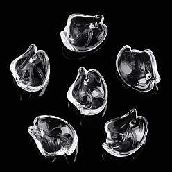 Прозрачный Прозрачные стеклянные бусины-лепестки, Wintersweet, прозрачные, 16x13x7 мм, отверстие : 1~1.2 мм, о 980~1000 шт / комплект