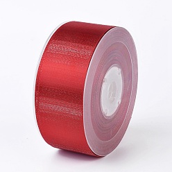 Schamottestein Doppelseitiges Polyester-Satinband, mit metallisch silberner Farbe, Schamottestein, 1-1/2 Zoll (38 mm), etwa 100yards / Rolle (91.44 m / Rolle)