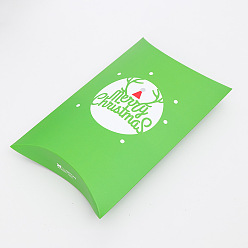 Green Merry Christmas Candy Gift Boxes, Packaging Boxes, Gift Bag, Green, 29.2x16.2cm
