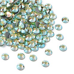 50540 200 Limecicle AB Камни preciosa® crystal hotfix с плоской основой, чешский хрусталь, круглый(438 11 612 шатон роза вива 12 ®), 50540 200 лаймцикл аб, ss 10 (2.7~2.9 мм)