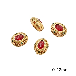 Oval Подвески кошачий глаз, с латунной фурнитурой , матовый золотой цвет, овальные, 12x10 мм