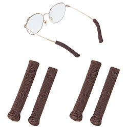 Коричневый Полиэстеровые заушники для очков, кофе, 57~60x9~10x4 мм