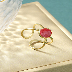 (123L) Белый крем непрозрачный блеск 304 из нержавеющей манжеты кольца стальные эмалированные, плоско-круглые, огнеупорный кирпич, внутренний диаметр: 15~20 мм