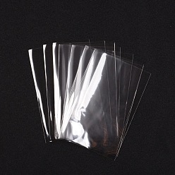 Прозрачный OPP мешки целлофана, прямоугольные, прозрачные, 15x10 см, односторонний толщина: 0.035 mm