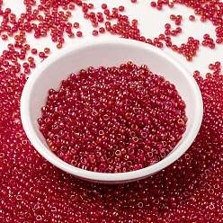 (RR3762) Миюки круглые бусины рокайль, японский бисер, (rr 3762), 8/0, 3 мм, отверстие : 1 мм, Около 2111~2277 шт / 50 г