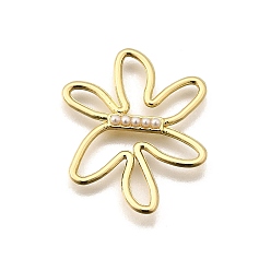 Золотой Полые литые подвески, , с пластиковым, золотые, 27x22.5x2 мм