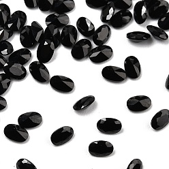 Шпинель Ограненные натуральные шпинельные кабошоны, назад назад, овальной формы, 3x2x1.5 мм