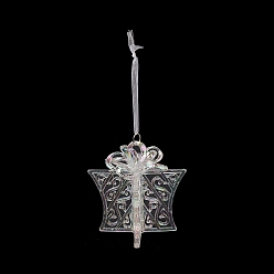 Box Рождественские прозрачные акриловые большие подвесные украшения, для подвесных украшений на елку, коробка, 170 мм