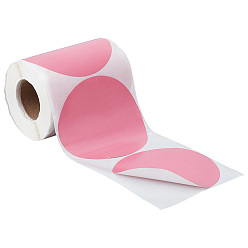 Фламинго Самоклеящиеся бумажные наклейки, круглые, клейкие этикетки на рулоне для вечеринки, рождественские каникулы декоративные подарки, фламинго, 100x0.2 мм