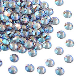 70230 200 Pale Lilac AB Камни preciosa® crystal hotfix с плоской основой, чешский хрусталь, круглый(438 11 612 шатон роза вива 12 ®), 70230 200 бледно-сиреневый ab, ss 6 (1.9~2.1 мм)