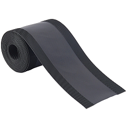 Черный Липучка из нейлона и полиэстера, для защитного троса кабеля, чёрные, 100x1.5 мм