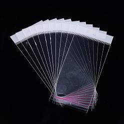 Прозрачный OPP мешки целлофана, прямоугольные, прозрачные, 19~19.4x8 см, односторонняя толщина: 0.045 мм, внутренняя мера: 14.2x8 см