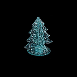 Светло-Синий Подставка для акриловых сережек, Рождество, голубой, 12.4x9x15 см