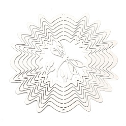 Dragonfly 201 подвески/звенья из нержавеющей стали, гравированные металлические украшения, стрекоза, 149x152x0.3 мм, отверстие : 2.5 мм