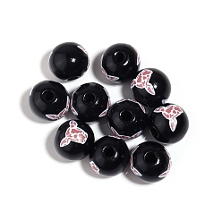 Розово-Коричневый Печатные деревянные бусины, коровья рука, розово-коричневый, 16 мм, 10 шт / комплект