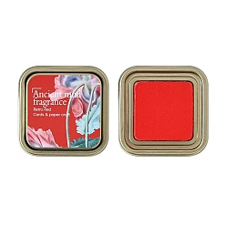 Красный Подушечки для пальцев из фетра и пластика для творчества, для ребенка поделки из бумаги художественное ремесло, скрапбукинга, прямоугольные, красные, 64x64x20 мм