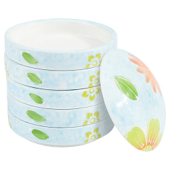 Цветок 6 шт. палитра цветов керамики, круглые, цветок, 86x90 мм