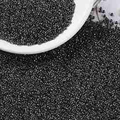 (RR2276) Fancy Lined Platinum Миюки круглые бусины рокайль, японский бисер, (rr 2276) платина с причудливой подкладкой, 15/0, 1.5 мм, Отверстие : 0.7 мм , около 27777 шт / 50 г