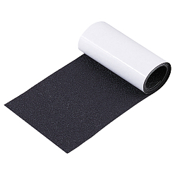 Черный Силиконовая противоскользящая резиновая подошва, износостойкая подошва с рельефным рисунком для ремонта ботинок, кожаные ботинки, чёрные, 100~102x0.7 мм, 100 см / рулон