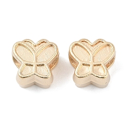 Золотой Ccb пластиковые европейские бусины, бусины с большим отверстием, бабочка, золотые, 10x10.5x8 мм, отверстие : 4.5~4.5 мм