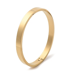 Золотой Ионное покрытие (ip) 304 браслеты из нержавеющей стали, золотые, 51x57 мм