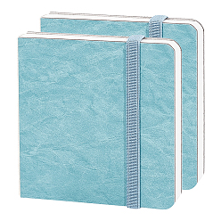 Светло-Синий Квадратный акварельный скетчбук, голубой, 10x10x1.8 см