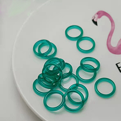 Темный Голубой 1полиакриловые простые кольца, темные голубые, внутренний диаметр: 17 мм