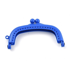 Bleu Dodger Poignées de sac en plastique couleur bonbon, pour accessoires de remplacement de sangles de sac, arc, Dodger bleu, 6x9.5x1.2 cm