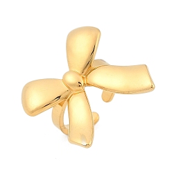 Настоящее золото 18K 304 открытые манжеты из нержавеющей стали для женщин, реальный 18 k позолоченный, лоток : 28x26 мм, регулируемый