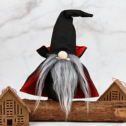 Gnome Хэллоуин ткань куклы фигурки гномов, для домашнего украшения рабочего стола, гном, 280x200 мм