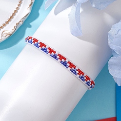 (52) Непрозрачная лаванда Браслеты из стеклянного бисера ручной работы для женщин, с настоящими 18позолоченными 304нержавеющими подвесками в виде звезд, разноцветные, 6-1/2 дюйм (16.5 см)