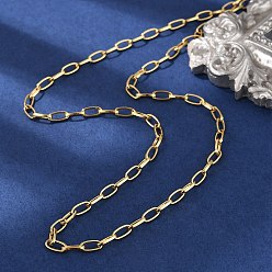 Настоящее золото 18K Латунные ожерелья из цепочек для женщин и мужчин, стойки покрытие, долговечный, без свинца и без кадмия, реальный 18 k позолоченный, 18.27 дюйм (46.4 см)