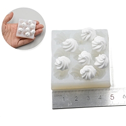 Fleur Biscuits bricolage moules à fondant en silicone de qualité alimentaire, pour la fabrication de bonbons au chocolat, fleur, 50x50mm