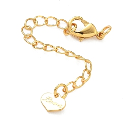 Настоящее золото 24K Сердце с латунным концом и цепями, долговечный, без свинца и без кадмия, стойки покрытие, реальный 24 k позолоченный, 68 мм
