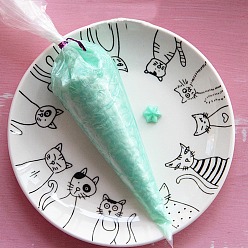 Средний Бирюзовый Кремовый клей для имитации взбитого торта, крем для моделирования поделок для телефона, украшение для рукоделия, средне бирюзовый, 15x4 мм